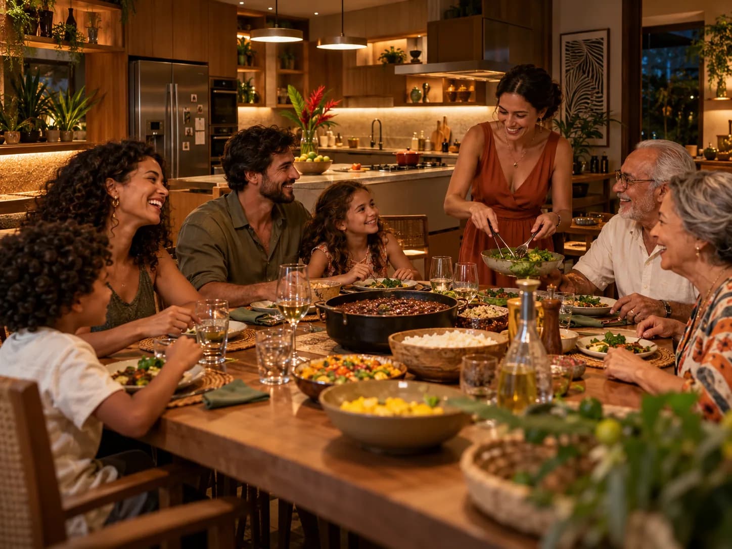 Receitas, histórias e encontros entre gerações.